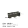 Set de Artículos de Tocador para Habitación de Hotel de Madera de Nogal y Cuero para Todas las Estaciones Caja Rectangular de Pañuelos Cubierta de Cuero ABS