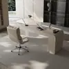 Luminária de Mesa Minimalista Italiana Luxo Moderno Mesa de Escritório Estudo em Casa Simples Acrílico de Alta Qualidade Mesa de Estudo para Computador