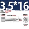 Tornillos Autorroscantes de Acero Inoxidable 304, Tornillos Autorroscantes Hexagonales, Tornillos Autorroscantes de Cabeza Cilíndrica Ha, Tornillos Autorroscantes de Cabeza de Copa M2-M6