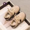 Tênis Infantil, Sapatos Esportivos para Meninas, Novos Modelos Outono e Inverno 2026, Sapatos para Meninos, Sapatos de Algodão Duplo, Sapatos de Treino Alemães com Forro de Lã Outono e Inverno