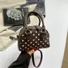 Bolsa de Bolos de Lunares Estilo Coreano Shuai Mi Home para Mujer Verano 2026 Nuevo Bolso de Mano de Nicho Bolso Cruzado Bolso de Hombro para Viajes