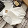 Categoria A bebê algodão entrepernas estendido feminino algodão entrepernas calcinha meninas respirável cintura branca calcinhas femininas