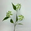 3 Flores de Lirio de Llama Artificiales Hechas de Plástico Impreso en 3D para Decoración del Hogar, Flores Falsas para Bodas y Uso en Exteriores