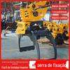 Máquina de registro totalmente automática, escavadeira, clipe e serra máquina tudo-em-um, máquina de escavação, serra multifuncional, máquina de corte de árvores