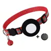 Bestseller internacional: Coleira para gato com Airtag e guizo, Coleira refletora para gato com pegada para Airtag, Pingente de endereço com película
