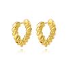 Advanced Fashion Exquisite Geometric Full Diamond V-shaped Brincos Simples All-match Feminino Brilhante Amor Torção Brincos de Fivela de Orelha