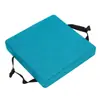 Taburete Cuadrado Taburete de Plástico Cojín para Taburete Cojín Cuadrado para Silla de Fábrica de Ropa Cojín Espeso de Esponja para Niños Cojín Transpirable para Glúteos Vela Excelente