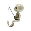 Artesanías de Resina Creativas de Calavera para Pesca Transfronteriza Adornos Decoraciones de Halloween Venta al por Mayor Decoración para Acuario Maceta
