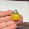 Cera de Abeja de Segunda Generación Varios Estilos Oso Bolsa de Queso Colgante Llavero DIY Exquisito Adorno de Joyería