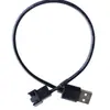 Cable Adaptador de Alimentación para Ventilador de 4 Pines Alimentado por USB Cable Adaptador de Ventilador para Caja de CPU Cable Adaptador de Ventilador de 5V
