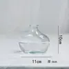 Vaso de Vidro Colorido Fresco Estilo Nórdico Transfronteiriço Criativo Pequeno Vaso de Mesa Vaso de Flores Leve Luxo Simples Frasco de Aromaterapia