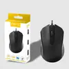 Atacado de Fábrica de Mouses USB Com Fio Comuns para Escritório, Teclados de Computador e Mouses Ópticos