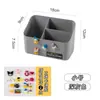 Caja de Almacenamiento de Escritorio para Material Escolar de Estudiante, Control Remoto, Portalápices, Organizador de Bolígrafos, Organizador Compartimentado para Cosméticos y Artículos Varios, Uso Doméstico con Múltiples Compartimentos