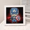 Animación de Dibujos Animados Nueva Pintura de Diamantes Kuromi DIY Juguetes de Pintura de Diamantes Hechos a Mano para Niños con Marco de Fotos Mesa Regalo