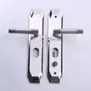 Cerradura de puerta de acero inoxidable de tubo redondo Gem, sin importar izquierda o derecha, cerradura de manija antirrobo, manija activa doble simple, 310*60, al por mayor