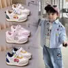 Moda para Niños 2026 Otoño Nuevo Diseño de Tenis de Bloques de Color Modernos, Zapatos Versátiles Diarios para Bebés Niñas Estilo Forrest Gump