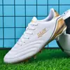 Chuteiras de Futebol Modelo Novo 2025 Transfronteiriças para Homens e Mulheres, Alunos do Ensino Fundamental e Médio, Sapatos Esportivos para Competição e Treino, Travas Tf, Atacado, Antiderrapantes