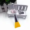 Varilla Transparente Brocha de Silicona para Mascarilla DIY Casera Cabeza Suave Brocha de Silicona para Mascarilla de Barro Herramienta de Belleza para Spa y Cuidado de la Piel