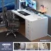 Mesa de Computador para Quarto de Menina, Mesa de Trabalho para Uso Doméstico, Mesa Gamer Branca, Mesa Simples Moderna, Mesa Estilo Creme