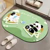 Alfombrillas Antideslizantes Personalizadas para Inodoro, Alfombras Resistentes a las Manchas, Felpudos para Baño, Felpudos Absorbentes de Diatomeas para Puerta de Baño