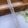 Atacado de Fabricante em Estoque Renda com Contas Artesanal Estilo Étnico Fita Decorativa Hanfu Renda com Pérolas Acessórios DIY