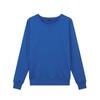 Suéter de cuello redondo al por mayor de fábrica para mujer, primavera y otoño, cuatro estaciones, regular, color liso, casual, estilo coreano, talla grande, procesamiento de etiquetas para mujer