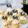 Decoraciones para Cupcakes de Araña Boo de Halloween, Tema Feliz Halloween, Decoraciones para Pasteles de Fiesta de Cumpleaños