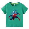 2026 Camiseta Infantil Masculina Verão Novo Estilo Manga Curta Roupa Infantil Estilo Coreano Algodão Calça Curta Feminina Conjunto de Duas Peças