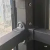 Accesorios para soporte de fijación de barandilla, soporte recto de acero zincado para valla de balcón, soporte en ángulo, pieza de conexión para pasamanos de escalera, hebilla de tensión