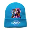 Gorro + Guantes 2025 Amazon Nuevo Drama Coreano Personaje de Dibujos Animados Estampado Gorro de Punto Gorro de Lana Gorro Cálido