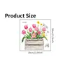 Pegatinas de Inodoro Impermeables Autoadhesivas Transfronterizas Papel Floral Acuarela Impermeable Pegatinas Decorativas de Pared para Baño Fabricante Hogar al por Mayor
