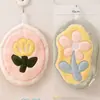 Lindo Paño de Mano para Cocina con Diseño de Dibujos Animados, Alto Atractivo Estético, Absorbente, Colgable Paño de Limpieza de Coral Fleece, Trapo de Limpieza Espesado