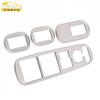 Adecuado para marco decorativo de elevavidrios XRV, pegatina de lentejuelas para botón de reposabrazos de ventana de coche XRV, suministros de piezas de automóvil