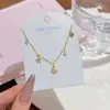 Collar de Oro con un Toque de Lujo Ligero y Exclusivo, un Regalo de Alta Gama para tu Novia, Exquisito y Elegante, Versátil para el Uso Diario, Cadena para la Clavícula