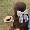 ¡Esto es demasiado de cuento de hadas! Color de Primavera Bordado Pesado Súper Hada Flor Lazo Pasador Accesorios para el Cabello Pinza Superior