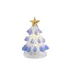 Vidro Esmaltado Zibo Luz Noturna Feita à Mão Artesanato de Árvore de Natal Artesanato em Vidro Ornamento de Mesa Luminoso Criativo