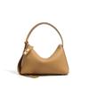 Bolso de Mano de Cuero de Vaca de Diseño de Nicho de Alta Gama Primavera Bolso de Hombro de Axila de Cuero Genuino Tipo Almohada para Mujer