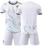 Traje Blanco de Secado Rápido No 25-26. 7 Ronaldo 10B Jersey de Asiento 8B Fe Portugal Visitante No. 21 Uniforme de Fútbol Rota