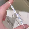 Estilo francês retrô, totalmente adornada com strass, pulseira chamativa, vintage, luxo leve, requintada, elegante, moderna, nicho, joia de alta qualidade para mulheres