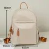 Mochila de Tela Oxford para Mujer Mochila de Gran Capacidad 2024 Nueva Moda Impermeable Ligera Moda Antirrobo Bolsa de Viaje Mochila Escolar