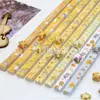 Pato Amarelo Pequeno Desenho Estrela Papel Tiras Feitas à Mão Estrelas dos Desejos Estrela da Sorte Papel Garrafa de Deriva diy Materiais Manuais