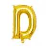 Globo de letra de cumpleaños de 16 pulgadas, imitación de globo de letra pequeña A-Z, venta al por mayor, decoración de cumpleaños transfronteriza, globo de letra