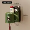 Suporte de parede para escova de dentes e copo, prateleira de parede para copo de enxaguante bucal, armazenamento de escova de dentes elétrica, cabide de copo de dente para banheiro doméstico