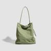 Bolso de Mujer 2026 Nuevo Coreano de Nicho Bolso Cubo Tela de Nylon Bolso de Viaje Bolso Tote de Gran Capacidad Bolso de Hombro para Mujer