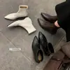 Botines Blancos Elásticos Estilo Coreano para Mujer, Aumentan la Altura 5cm, Modelo Nuevo 2026, Puntera Puntiaguda, Cierre Trasero, Minimalistas, Versátiles