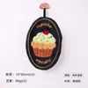 Toalla de Mano para Postre Cocina Baño Colgante Toalla Pequeña Personalizable Propiedad Intelectual Cultural y Creativa Toalla de Mano con Forma Irregular