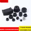 En stock base mecánica para aumentar altura base de pie mecánica antideslizante a prueba de golpes base de pie de goma base de pie de goma 38 * 33 mm
