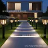 Nova Lâmpada de Gramado de Fio de Tungstênio, Luz Noturna Solar para Exterior, Lâmpada de Solo LED, Pequena Lâmpada de Palácio Solar, Decoração de Jardim