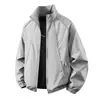 2026 Nueva Chaqueta de Trabajo con Cuello Alto para Hombre de Otoño, Chaqueta de Vuelo Talla Grande, Chaqueta Cardigan Casual de Moda