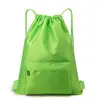 Bolsa con cordón de tela Oxford, producto nuevo transfronterizo con logo impreso, mochila informal unisex con cordón portátil, bolsa de senderismo de gran capacidad